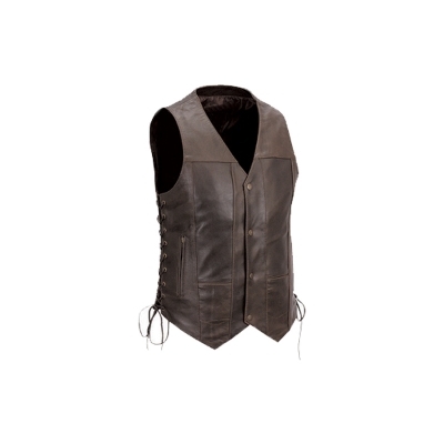 Leather vest